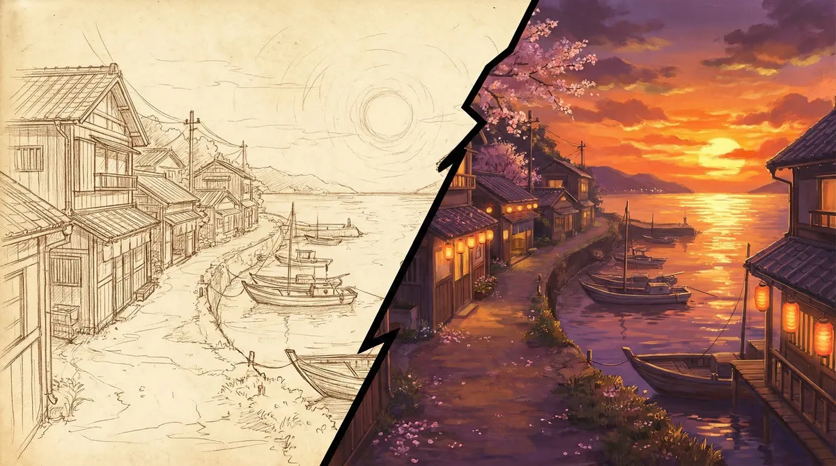 h动漫 分镜构图解析