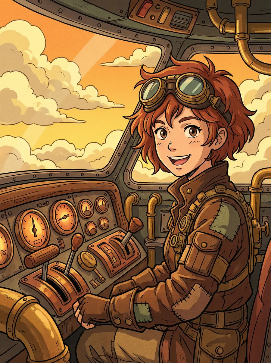 天空航路 里番 人气连载动画海报