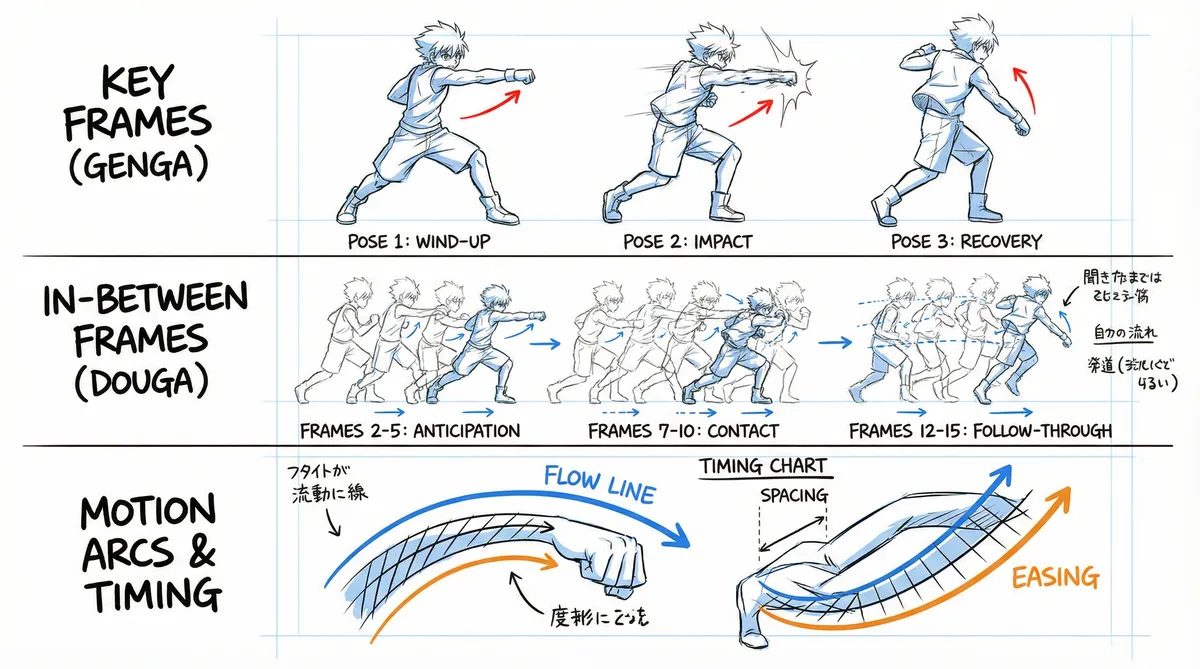 动画打斗场面作画技术讲座